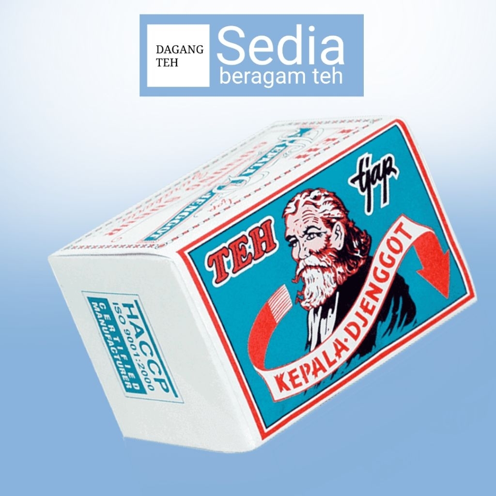 

Teh cap Kepala Djenggot Biru Muda