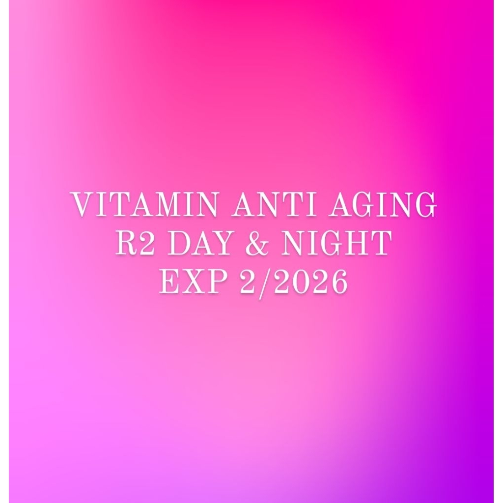 

Multivitamin Anti Aging R² Day Night Exp 2026