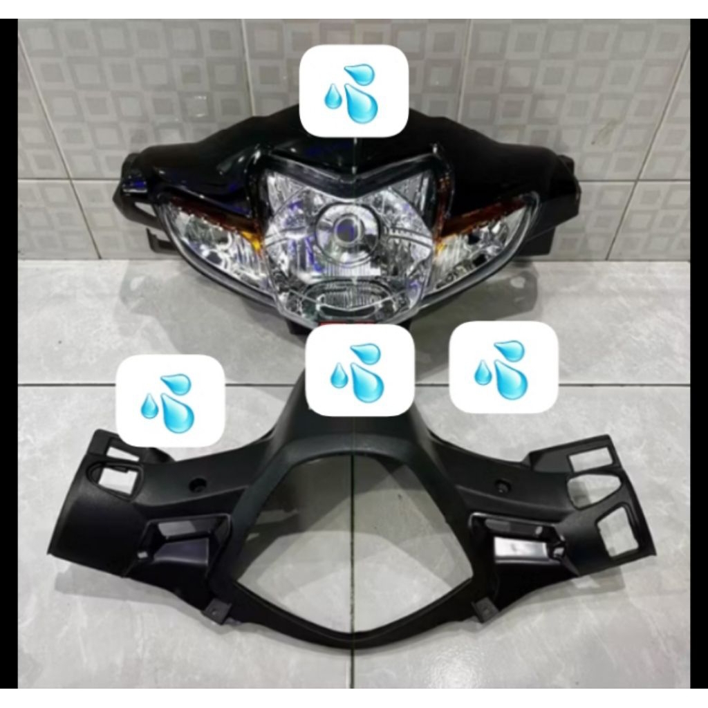 batok depan batok belakang Honda Revo absolute revo set lampu depan Revo absolute revo/Revo fit lama
