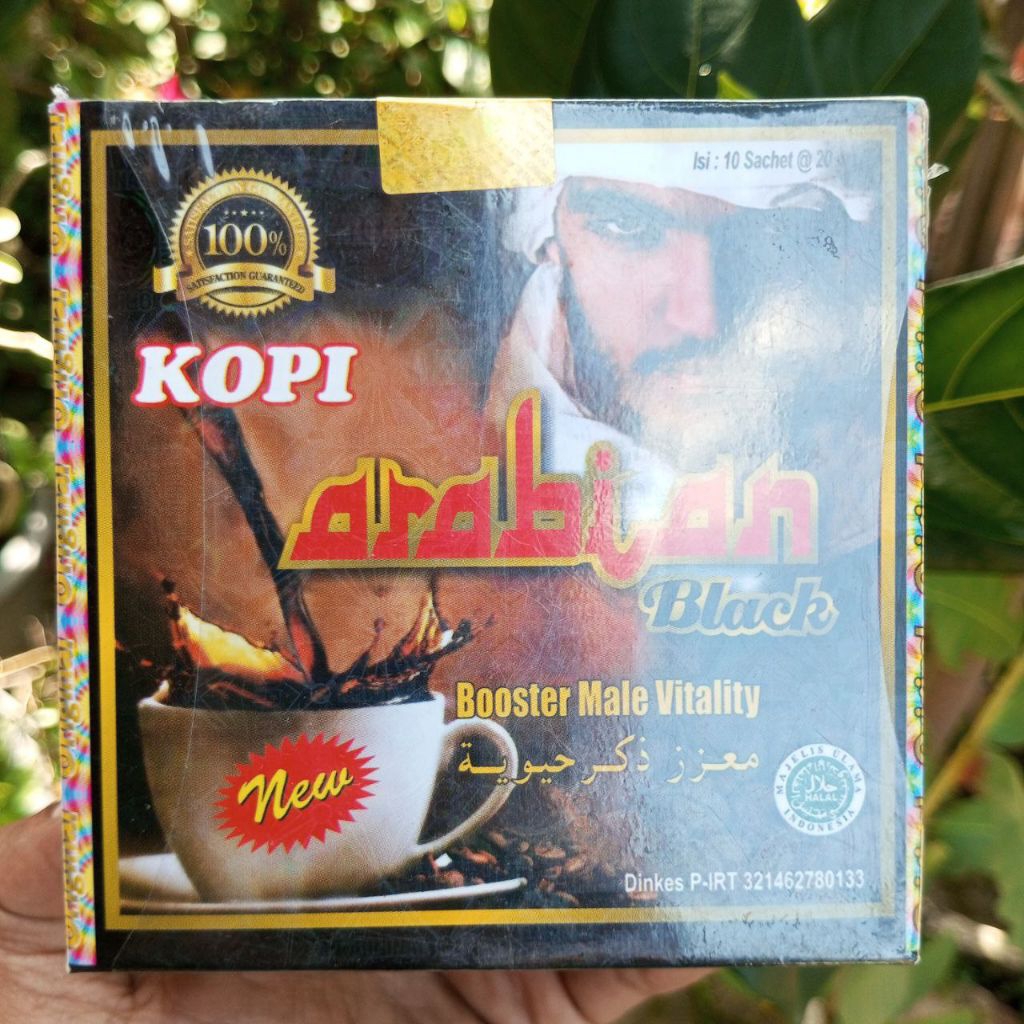 

[100% Original] Kopi ARABIAN BLACK – Kopi Herbal Pria Dewasa