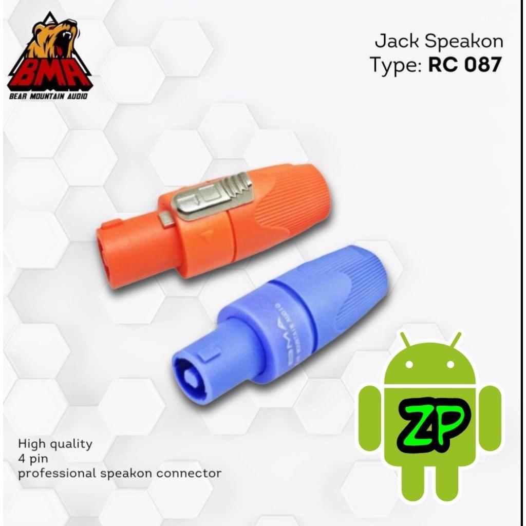 JACK SPIKON BMA KONEKTOR SPEAKER BMA