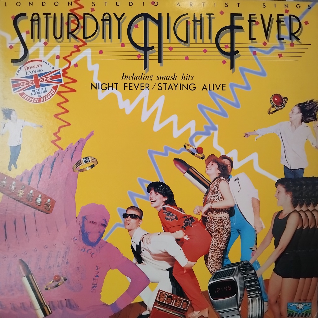 London Studio Artist Sings – Saturday Night Fever / LP Vinyl / Funk / PH Piringan Hitam