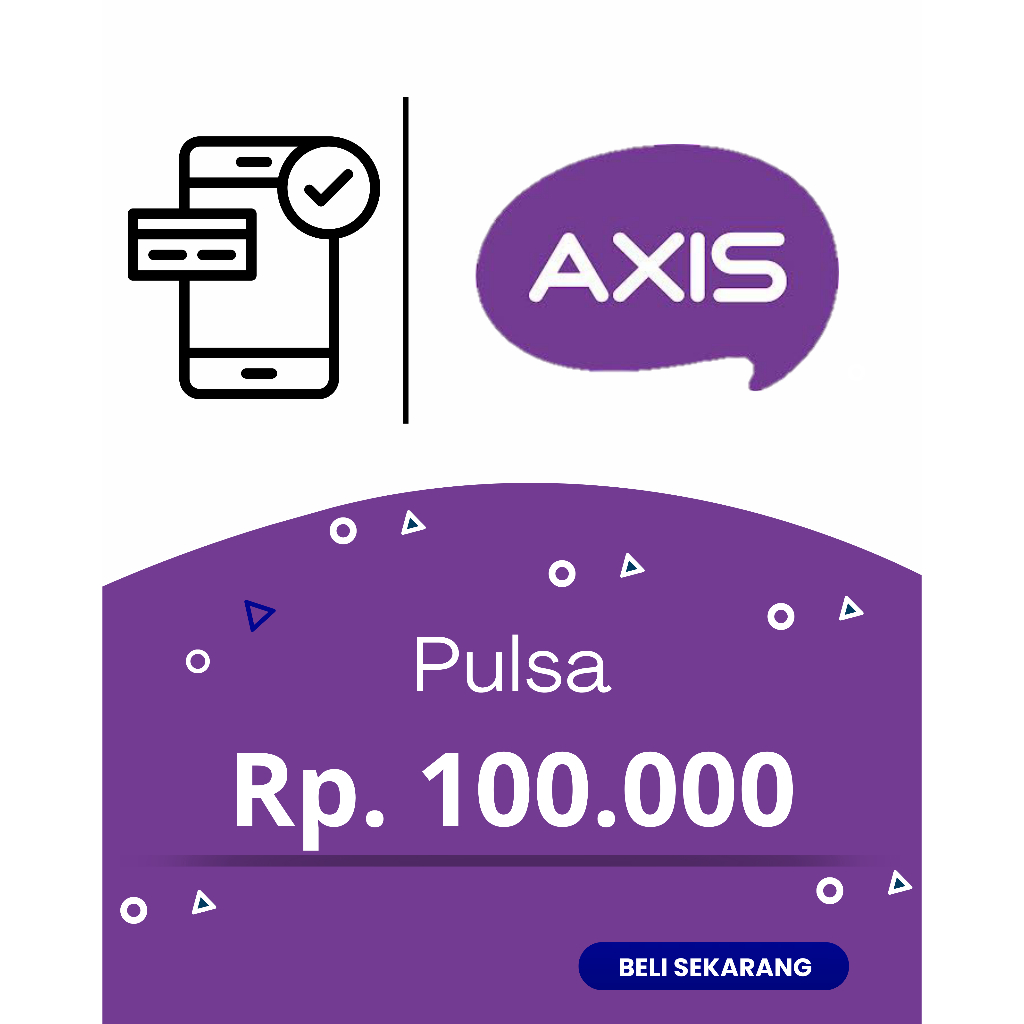 Axis Pulsa Rp. 100.000 Beli Sekarang