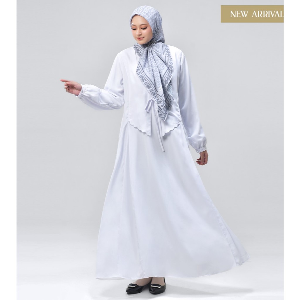 Rabbani - Gamis Putih Dresslim Shalfina