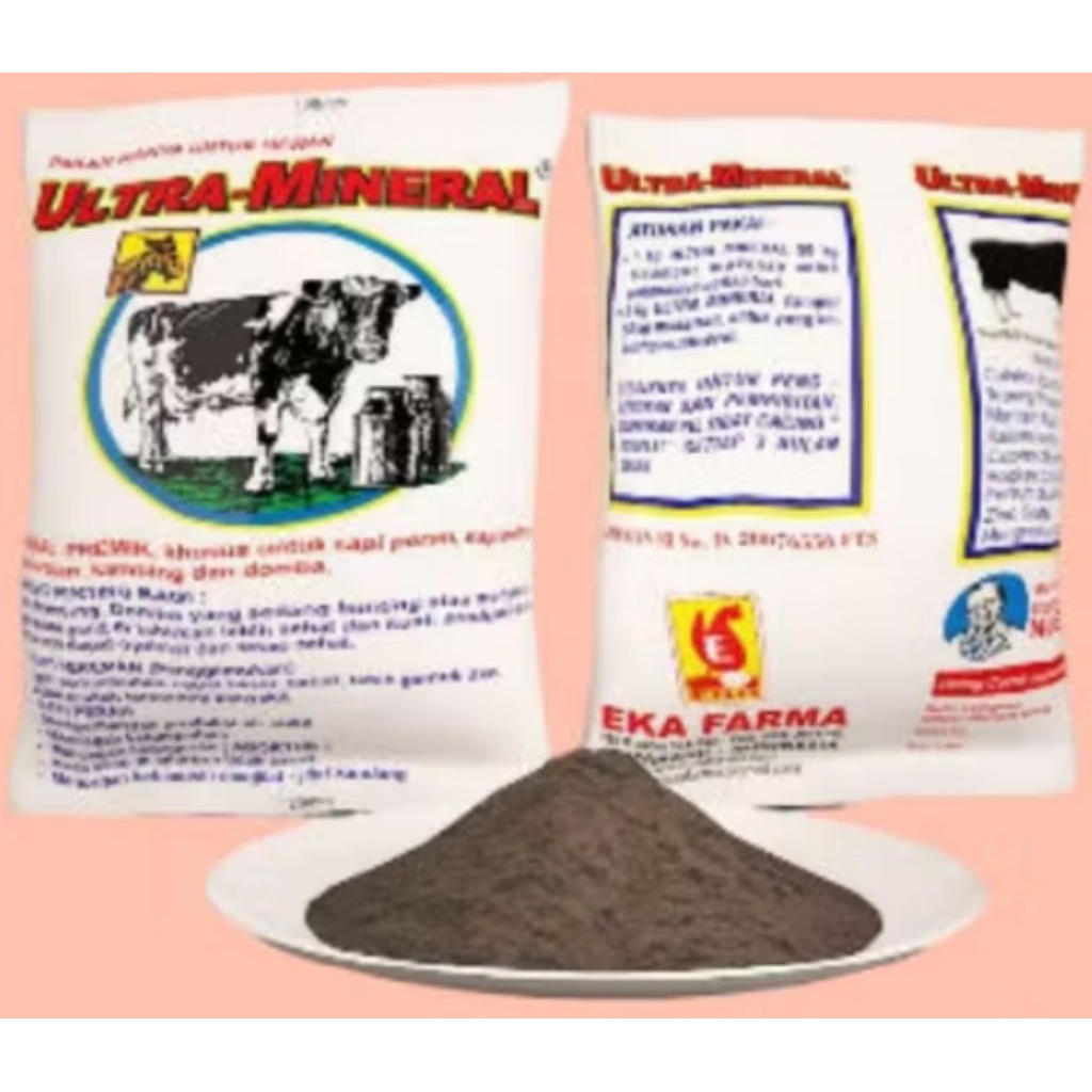 ULTRA MINERAL PREMIX HEWAN TERNAK VITAMIN KAMBING SAPI DOMBA KERBAU KUDA INDUKAN ATAU PENGGEMUKAN