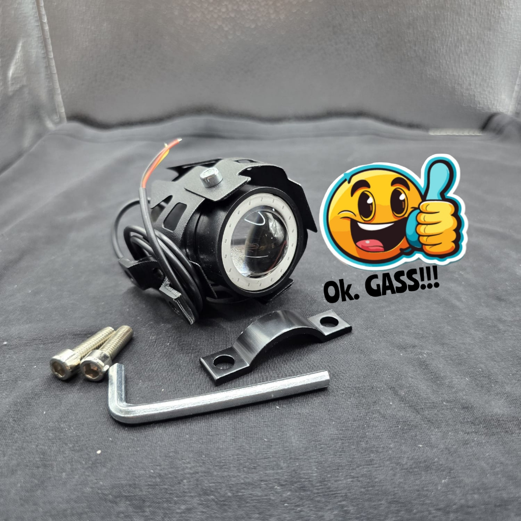 Lampu Tembak Sorot Motor Led Cree Led U7 Transformer Mini Lampu U7 Angel Lampu U7 Tembak Projie CR7