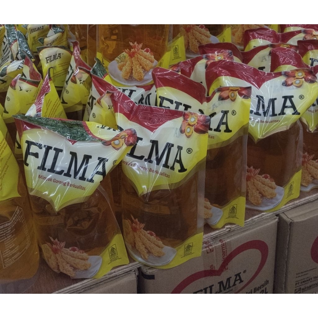 

MURAH BANGET minyak goreng filma kemasan refill 2liter