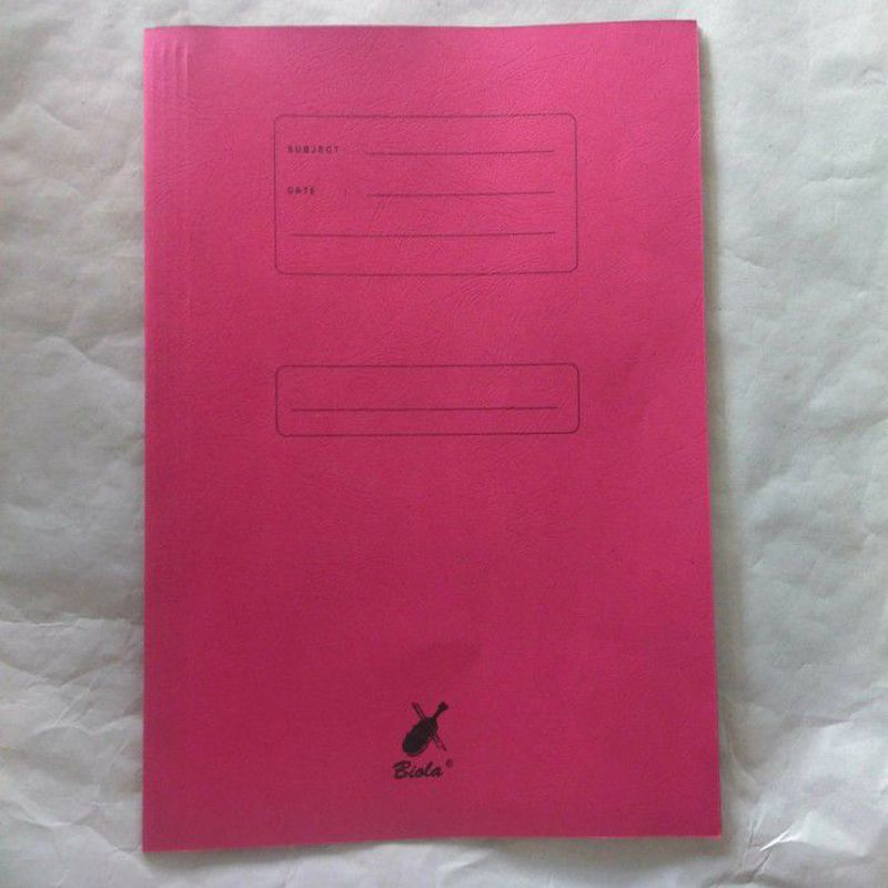 

Map Kertas Biola Merah