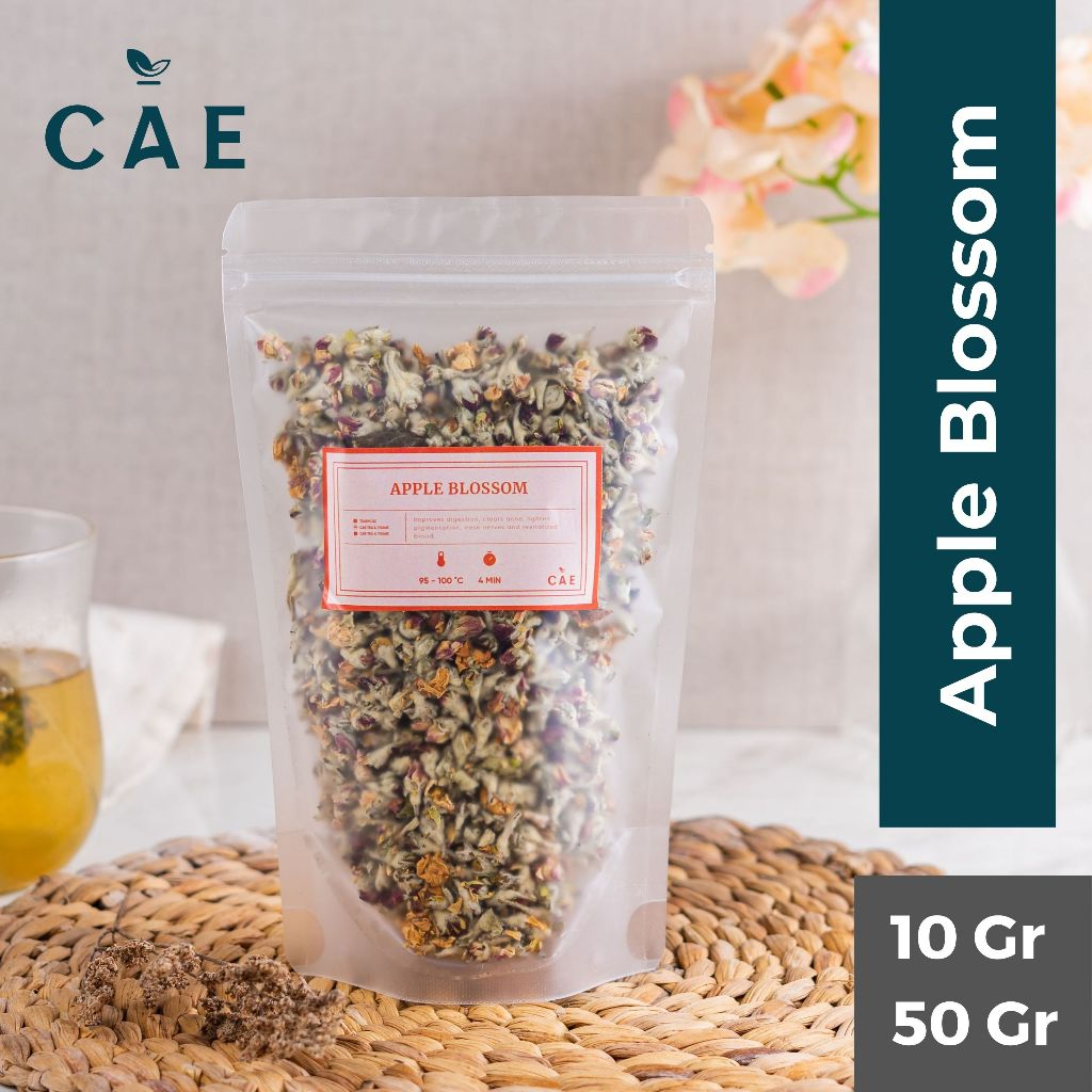 

Apple Blossom Tea Teh Bunga Apel Kering Dried Flower Premium 10 - 50gr