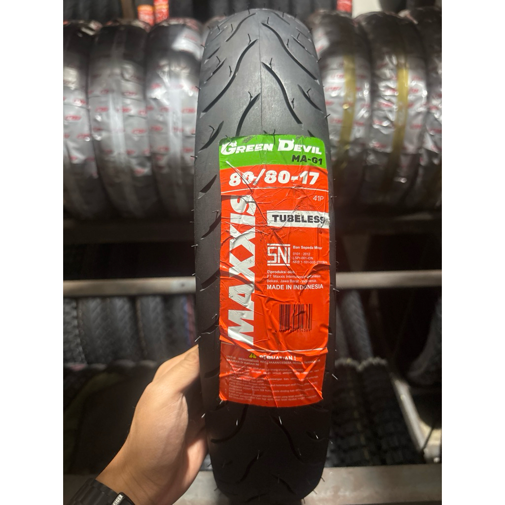 MAXXIS GREEN DEVIL 80/80 RING 17 TUBELESS