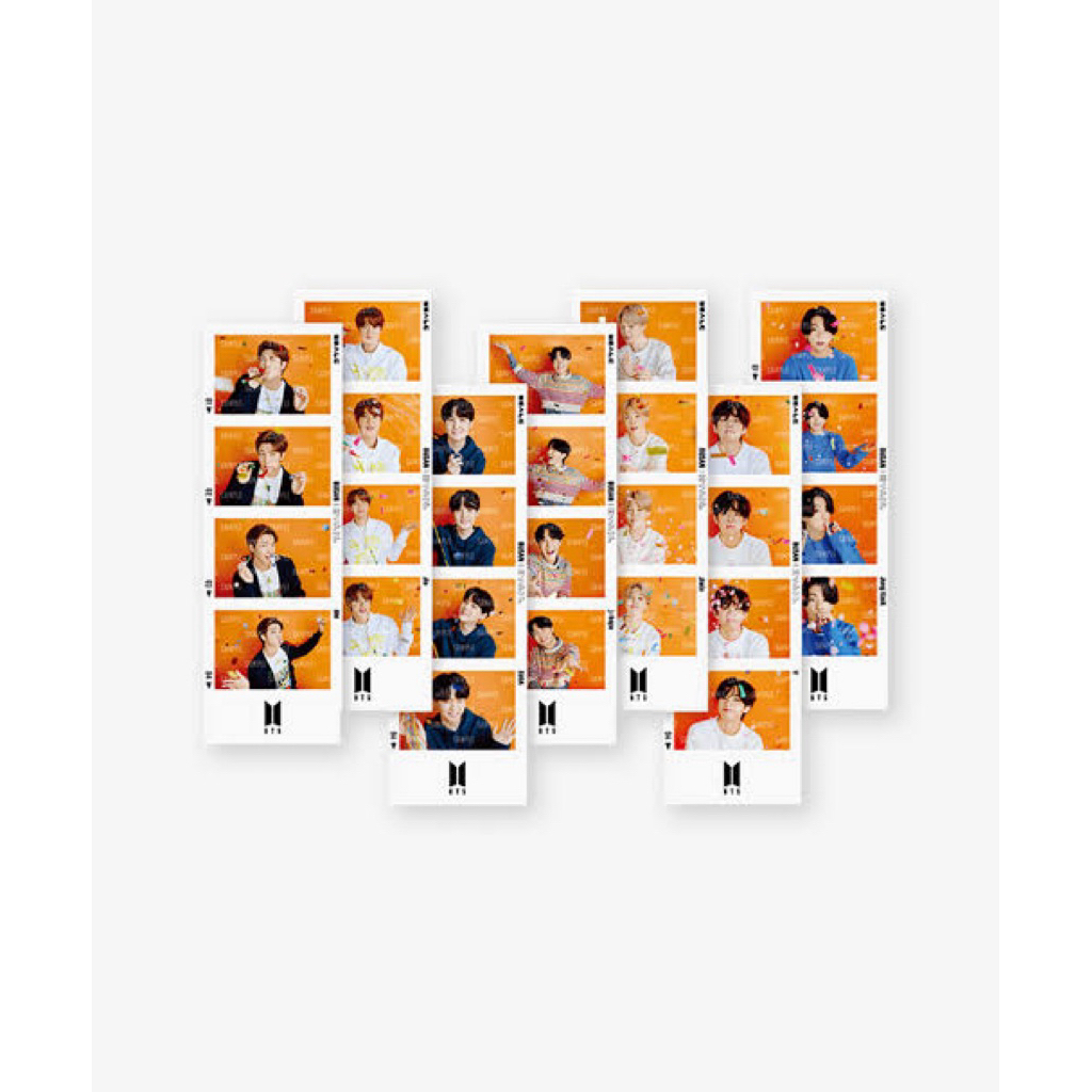 BTS 4-Cuts Photo Set. Original BTS Yet To Come. Official Merchandise