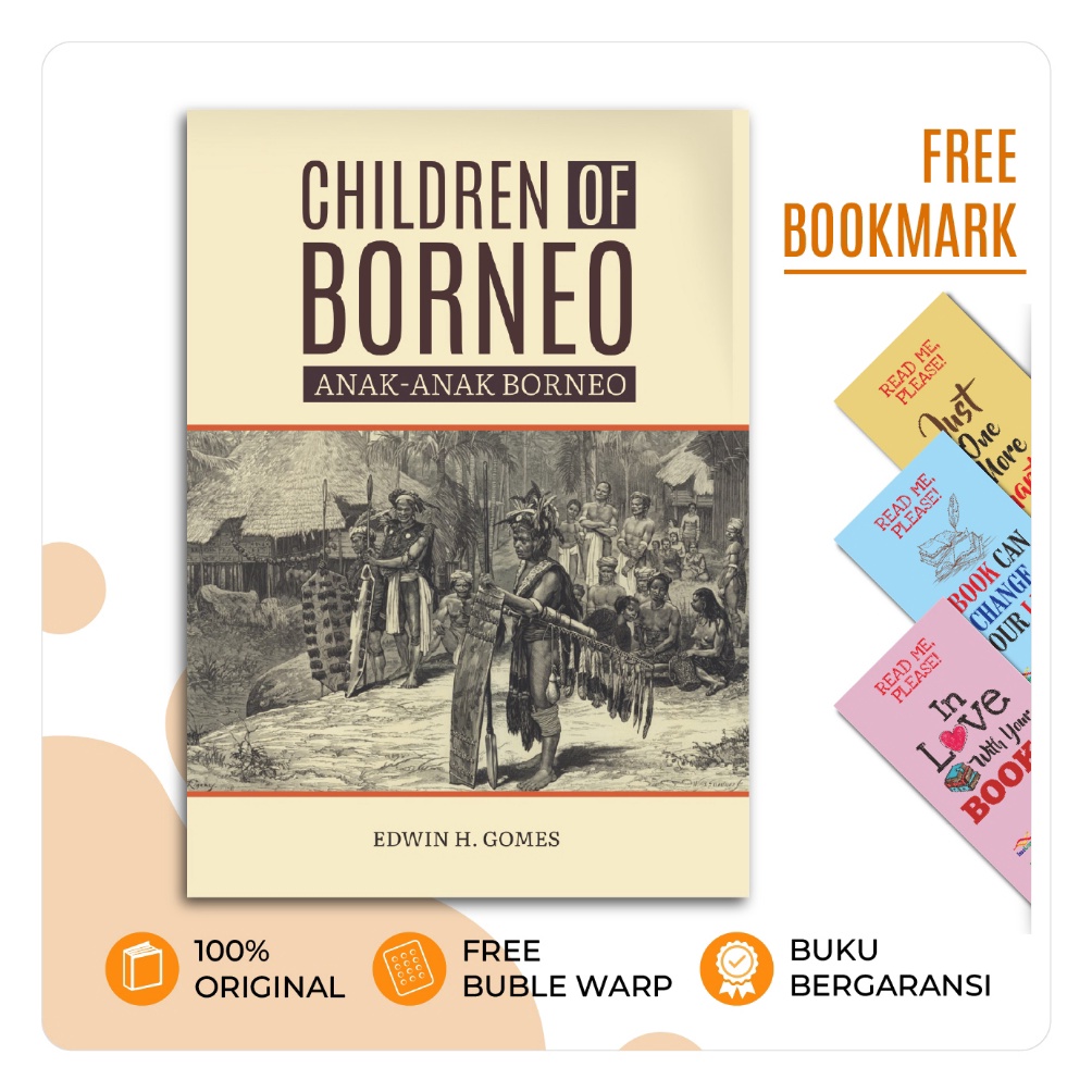 KODE I62C Buku Children of Borneo AnakAnak Borneo