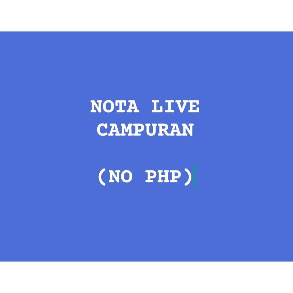 Link CO tas monja live no PHP 60 + admin 5k