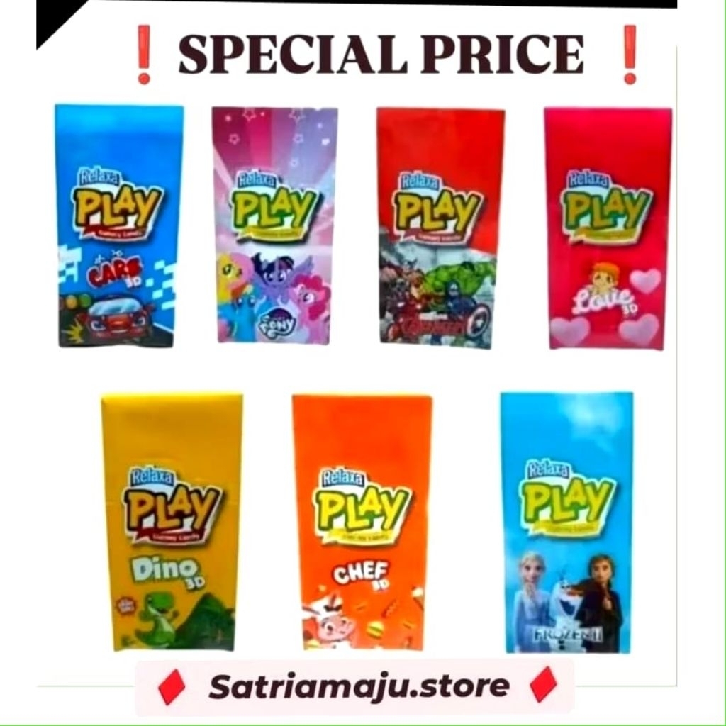 

Relaxa Play 1Dus (12Box) ❗ HARGA PROMO ❗