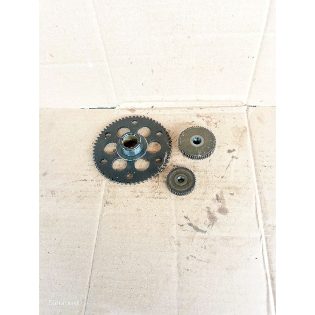 Gigi Gear Penghantar Stater Idle Kawasaki ZX 130 Original Copotan