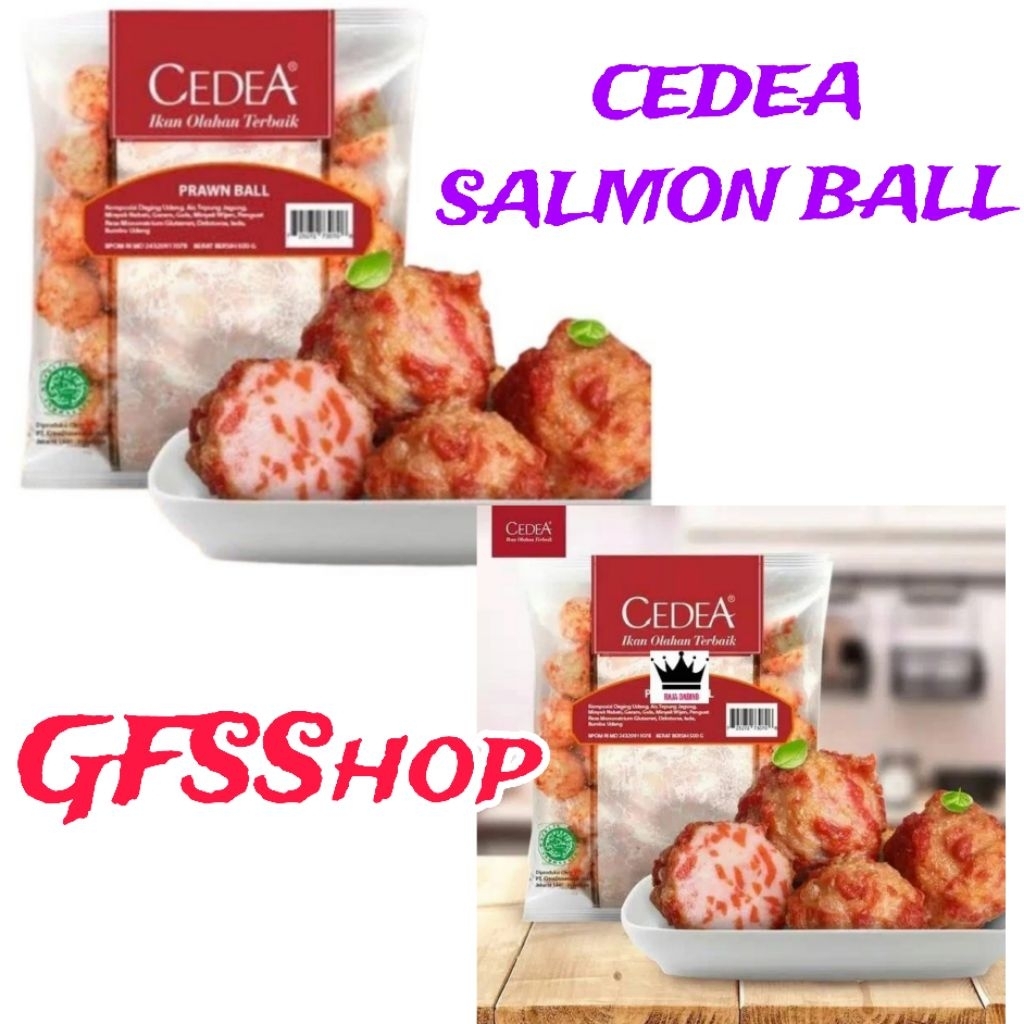 

Kode E. Cedea Bakso Salmon 500gr - Cedea Salmon Ball 500 gr