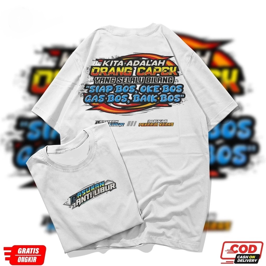 KAOS Pasukan Anti Libur KAOS DISTRO Pasukan Anti Libur KAOS PRIA WANITA