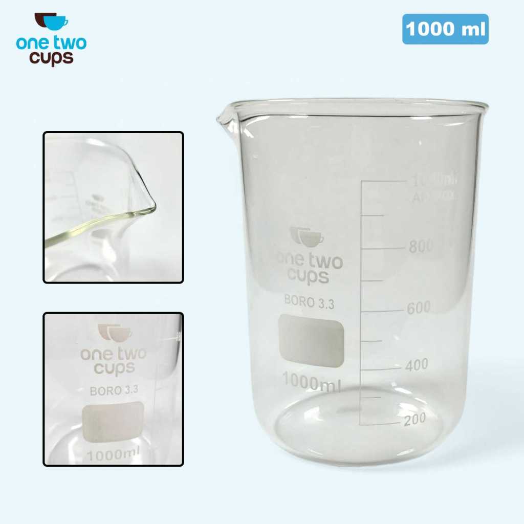 Gelas ukur/Gelas takar beaker glass 1000ml