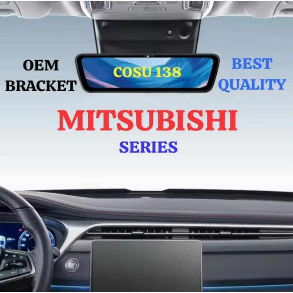 Kaca Spion Dalam Tengah DVR Camera Dashcam Mobil Mitsubishi Xpander Pajero Sport Triton Xforce Outla