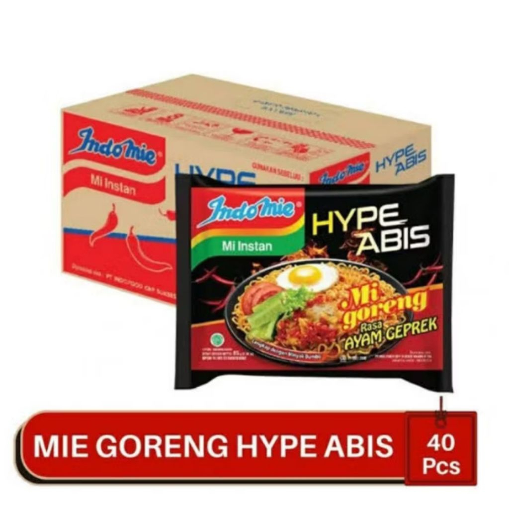 

indomie goreng ayam geprek (40 pcs)