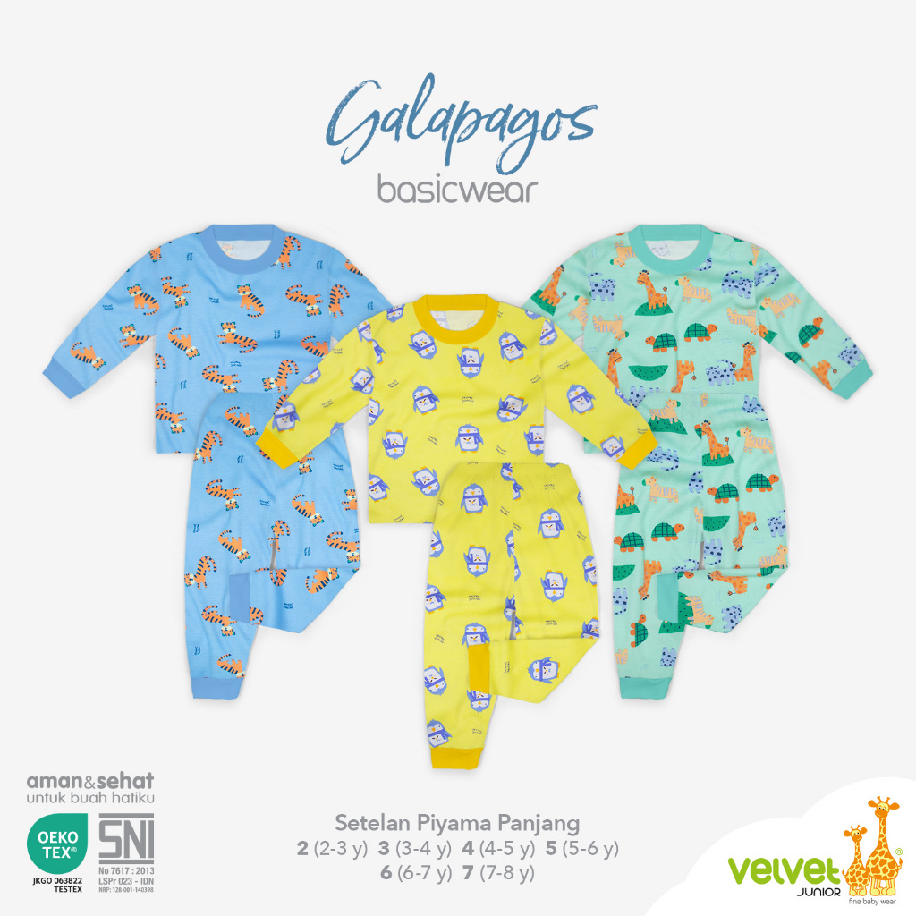 VELVET JUNIOR 3 Setelan Panjang