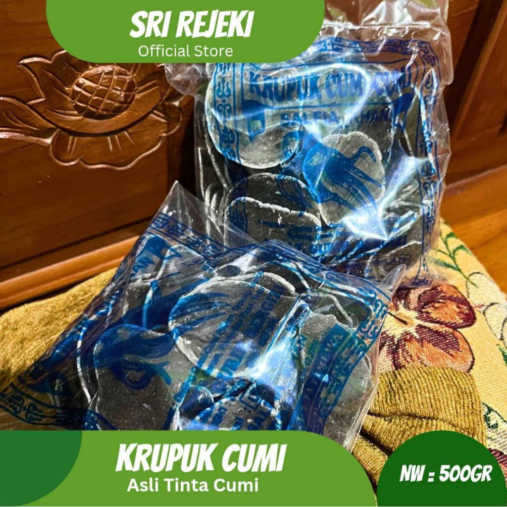 

Krupuk Cumi 500 gram