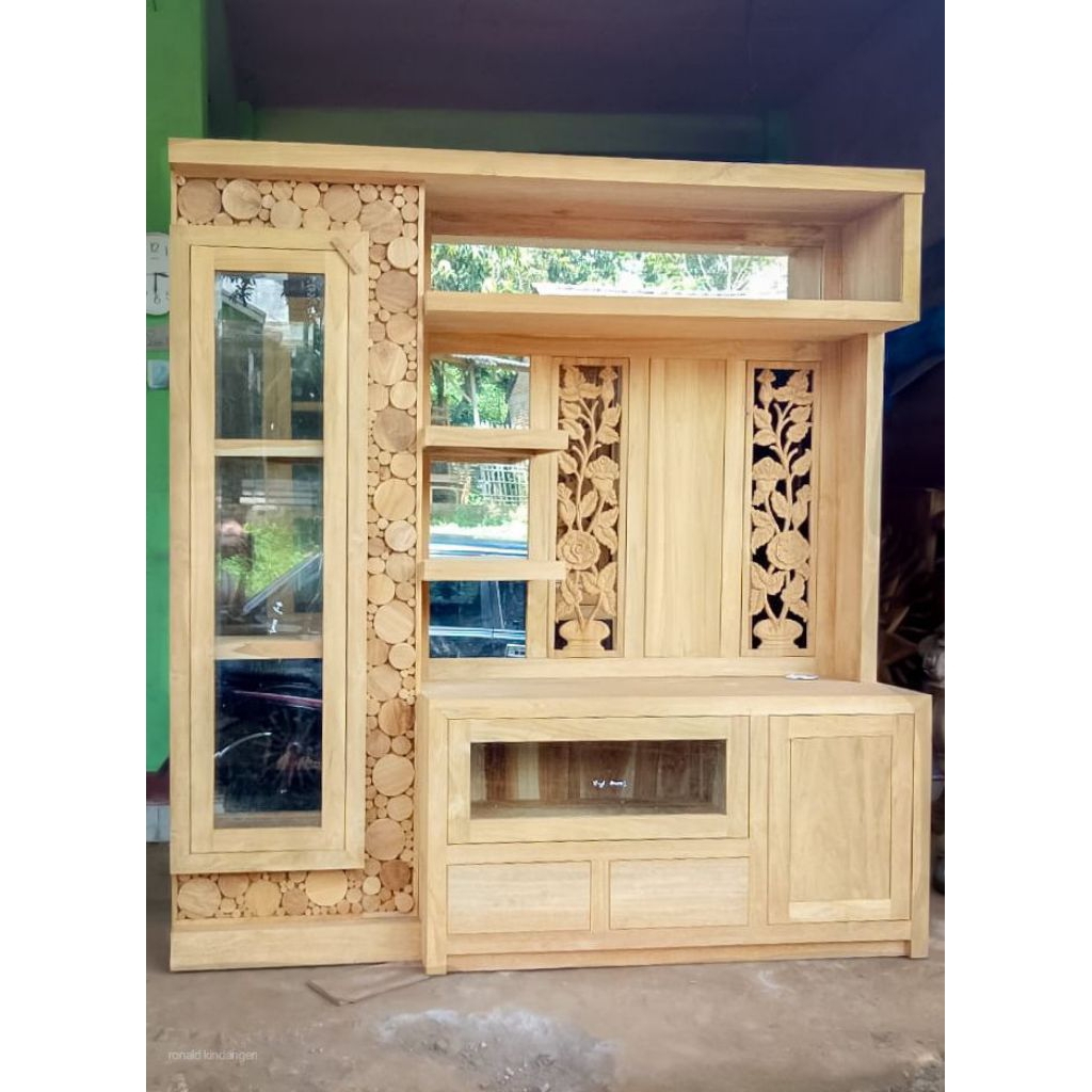 Lemari Tv Lemari Partisi Penyekat Ruangan