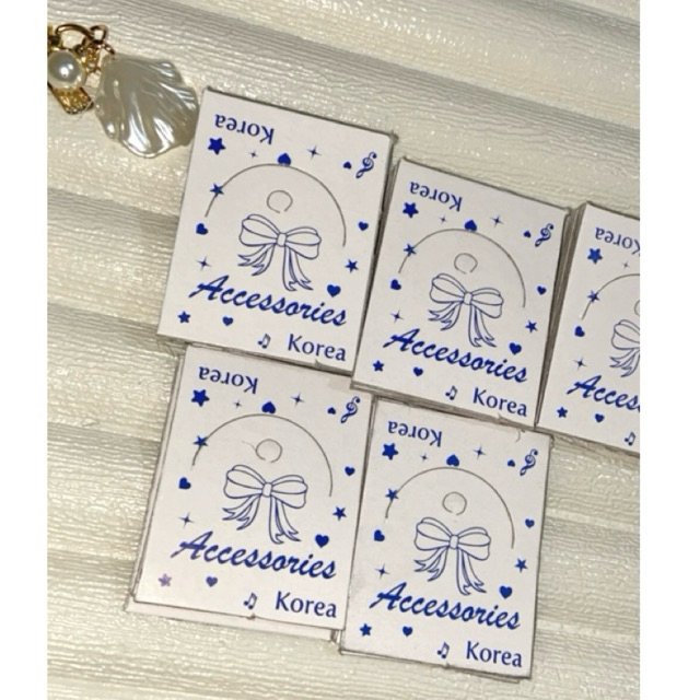 

Hang tag aksesoris ISI 100 / hang tag kertas / hang tag jepitan