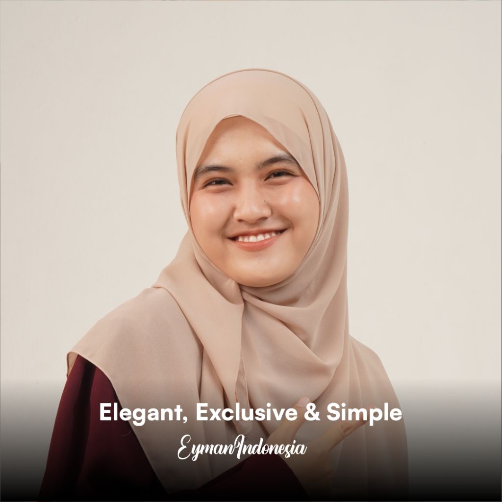 PashCalan | Pashmina Calantha | Beige | EymanIndonesia