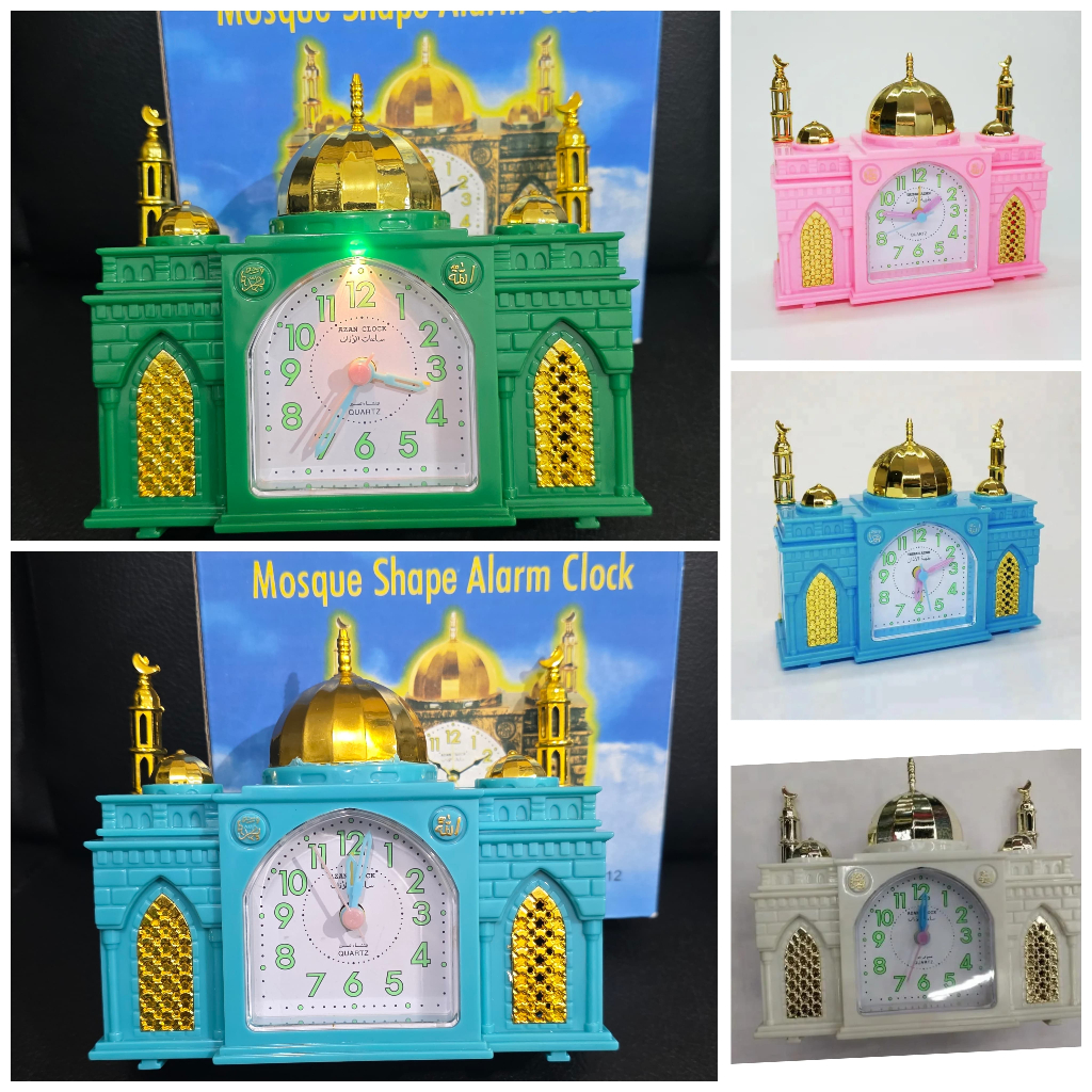 JAM WEKER ALARM SUARA ADZAN JAM MEJA ALARM JAM TIDUR ALARM SUARA ADZAN