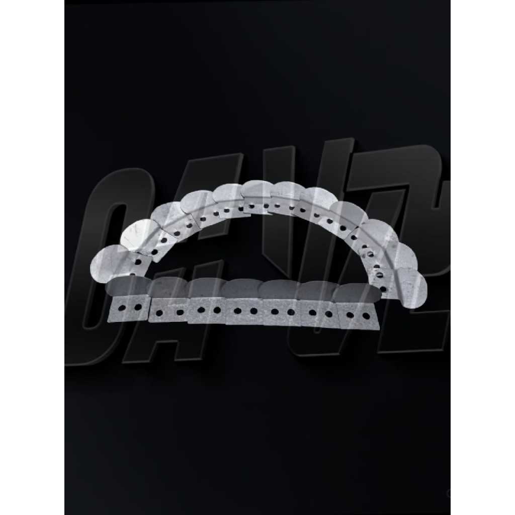 klem penjepit kaca cermin L&Z 0,5MM