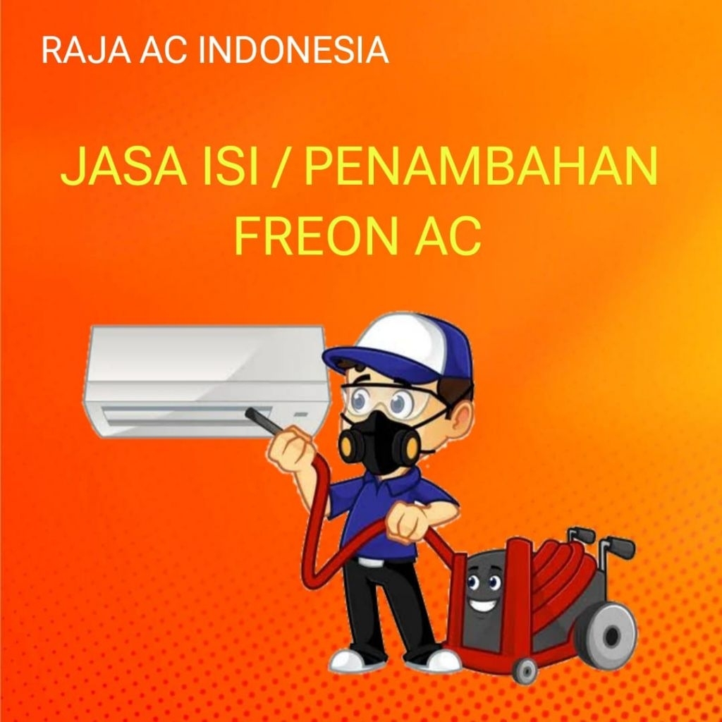 JASA PENAMBAHAN FREON / ISI FREON AC