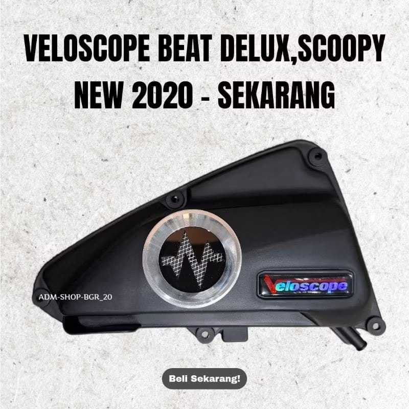 CORONG UDARA TUTUP FILTER BEAT DELUX CORONG DONAT ▪️TUTUP FILTER SCOOPY NEW VELOCITY BEAT DELUX VARI