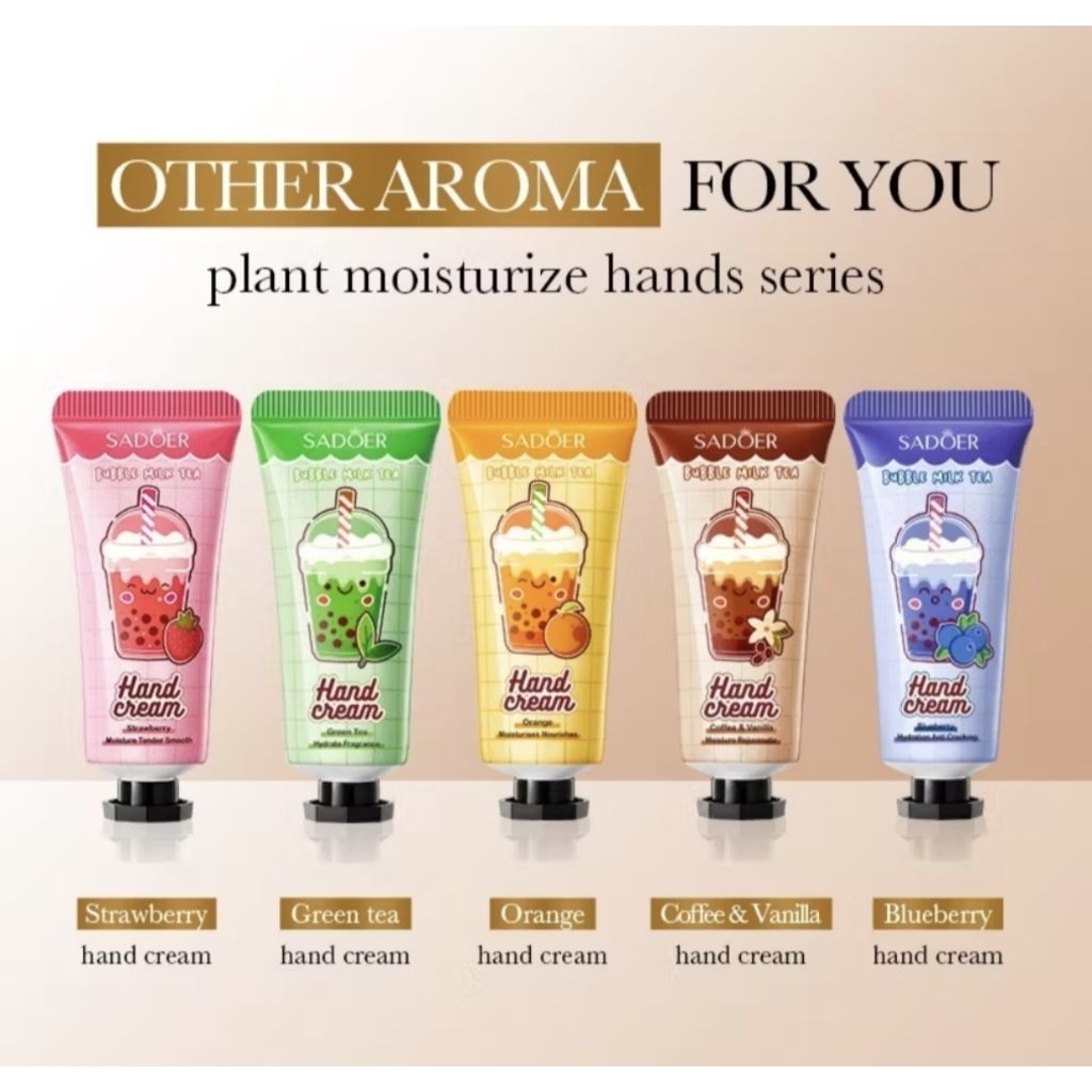 Sadoer Hand Cream bubble lotion tangan