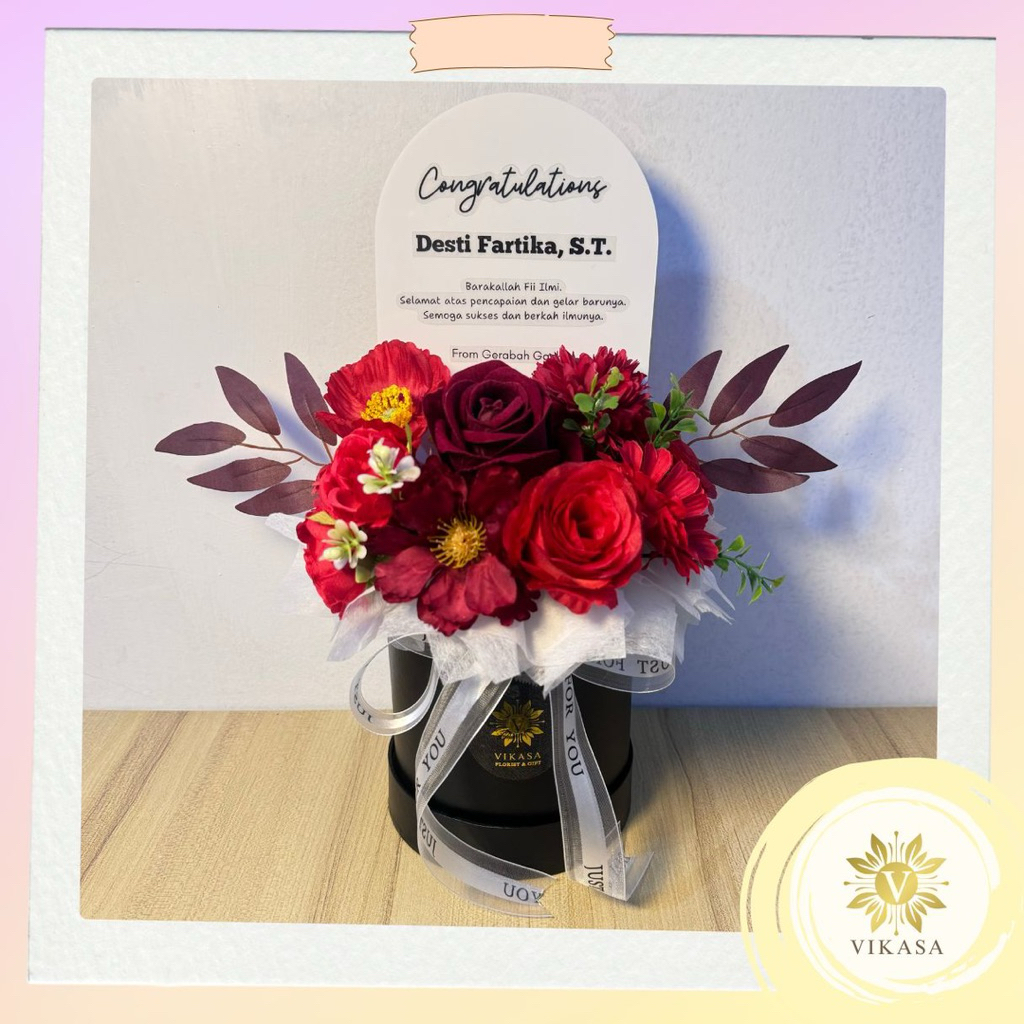 BLOOMBOX ACRYLIC / PAPAN BUNGA AKRILIK / PAPAN BUNGA GRAND OPENING