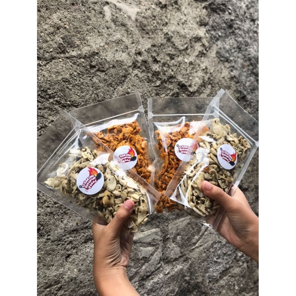 

Kerupuk Otak otak Dan kerupuk Bawang Pedas