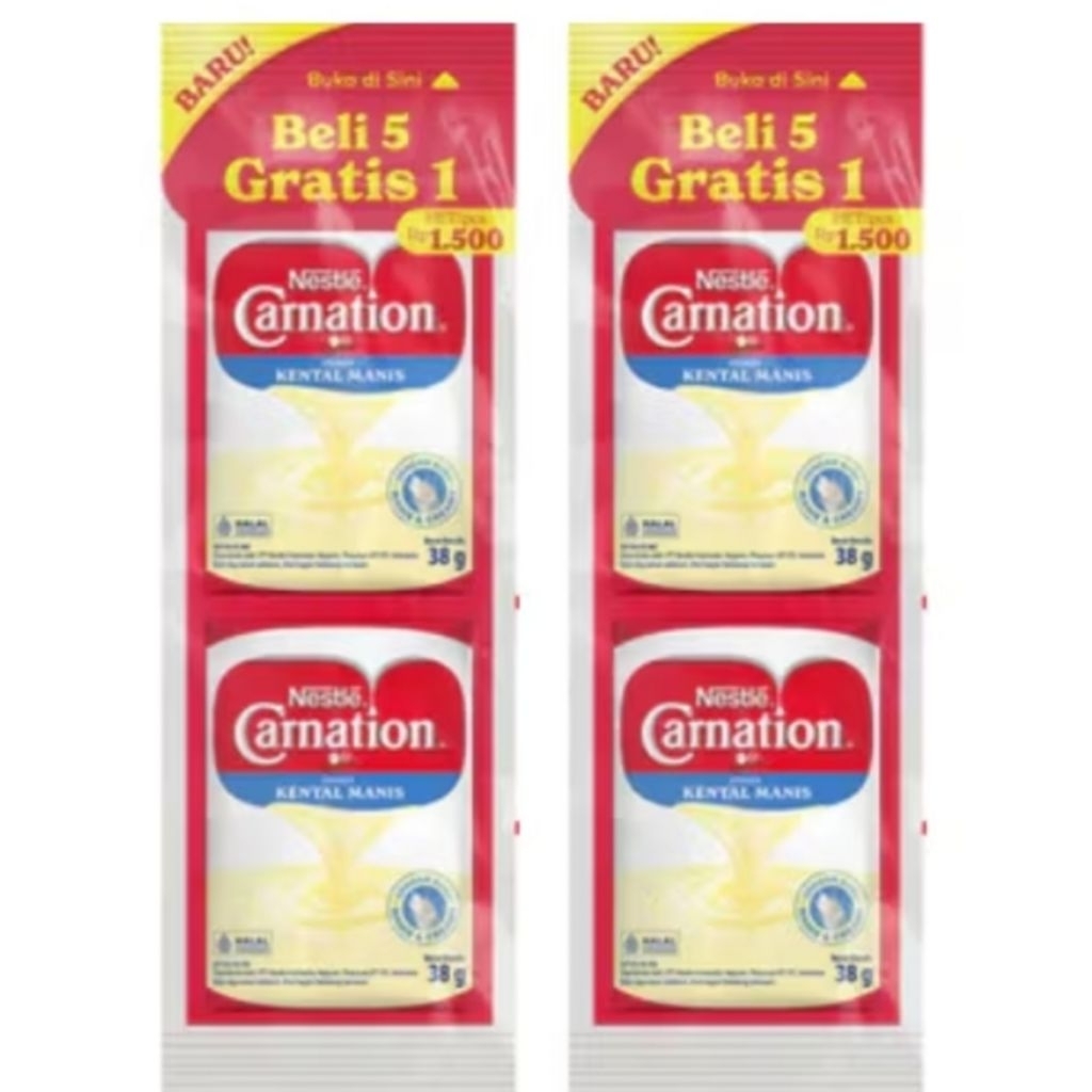 

Carnation sachet 38gr 5+1