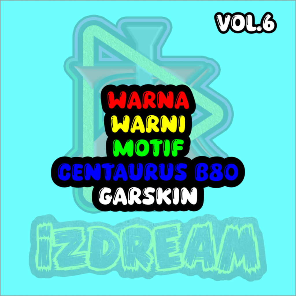 

STICKER MOTIF WARNA WARNI CENTA B80 (VOL.6)