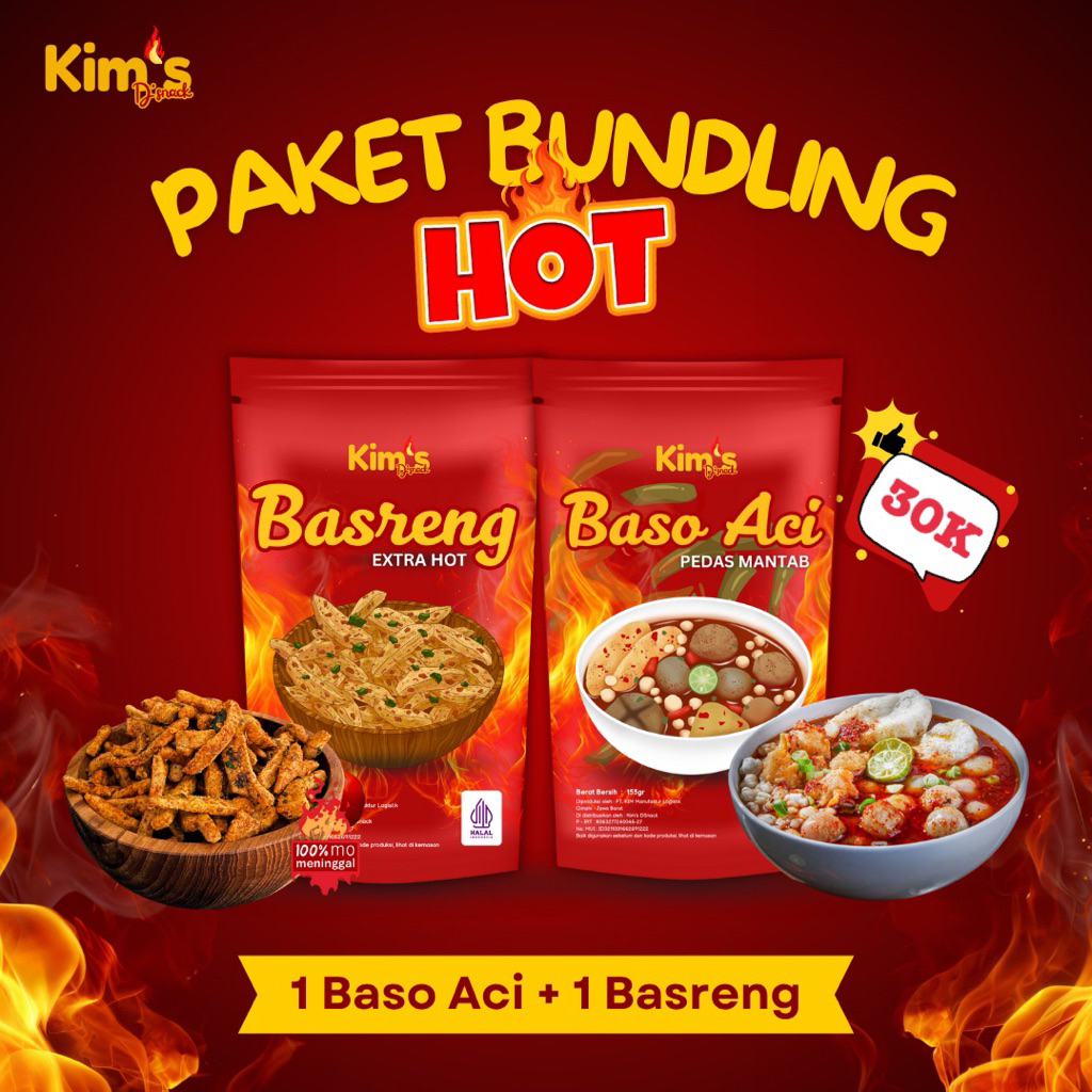

Paket Bundling Hot Basreng & Baso Aci