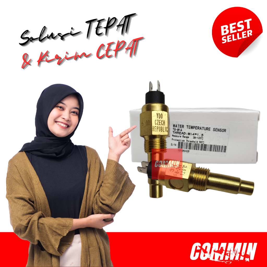 WATER TEMPERATURE VDO 14MM SENSOR SUHU TEMPERATUR AIR VDO