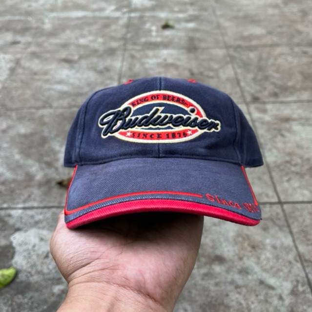 BUDWEISER KING OF BEERS SINCE 1876 ADJUSTABLE BASEBALL HAT CAP