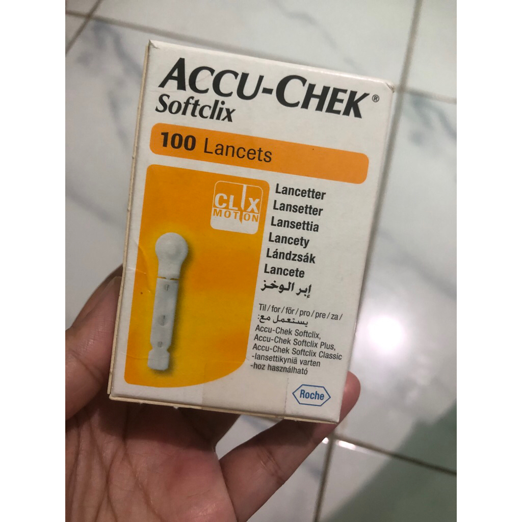 Accu Check Jarum Test Gula Darah