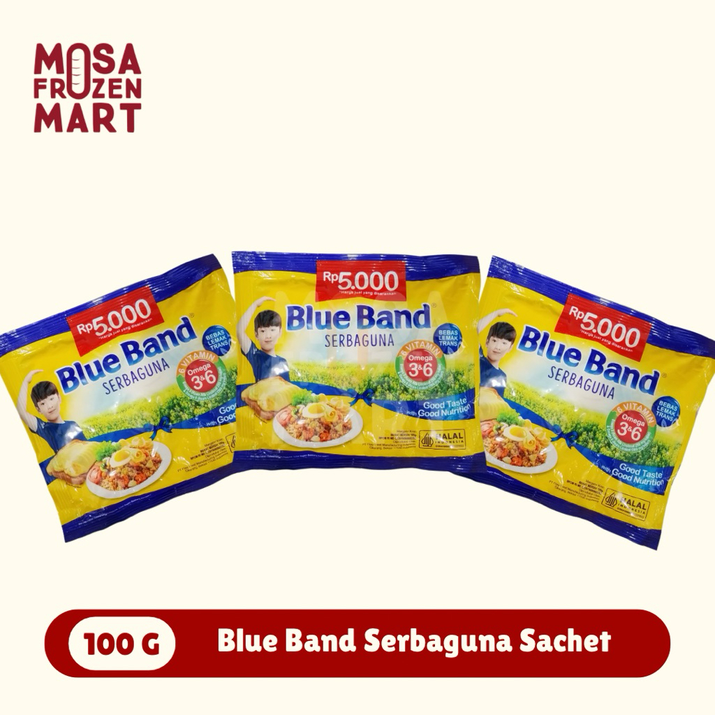 

Blue Band Margarine Serbaguna Sachet 100 Gr