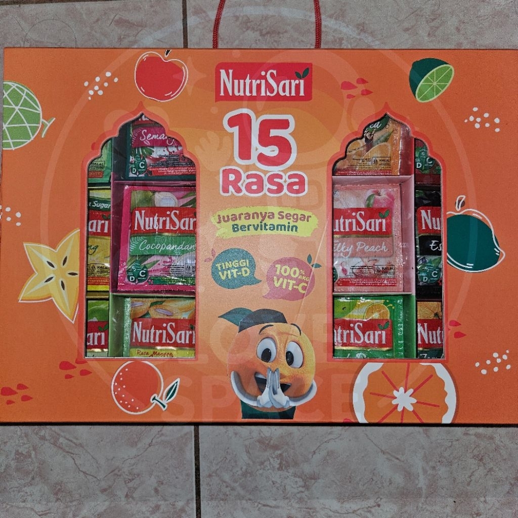

[TERMURAH - SATUAN] Nutrisari Minuman Serbuk 14g dari Nutrifood Lengkap 15 Rasa Tinggi Vitamin D 100% Vitamin C