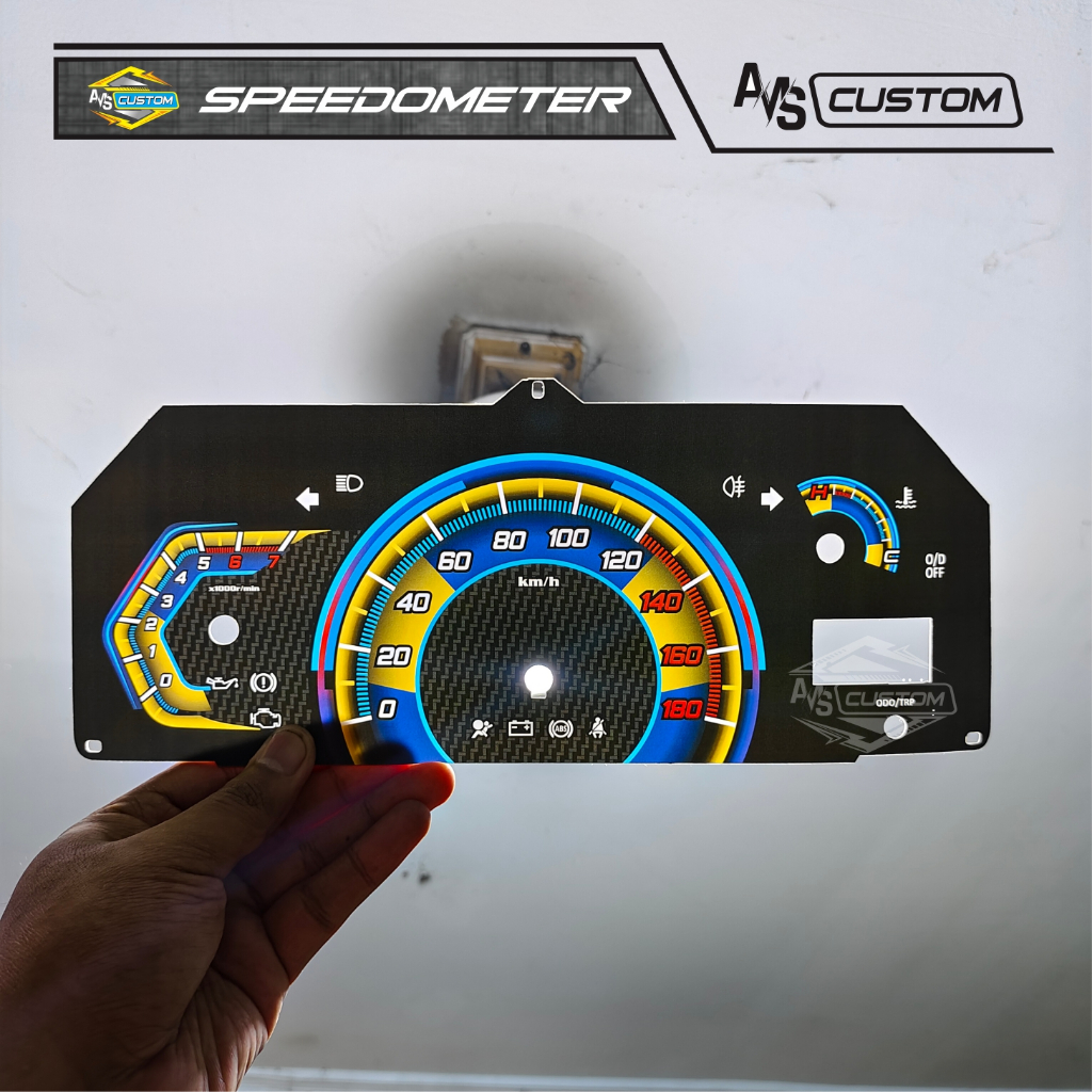 speedometer GRANDMAX MINIBUS papan panel variasi custom