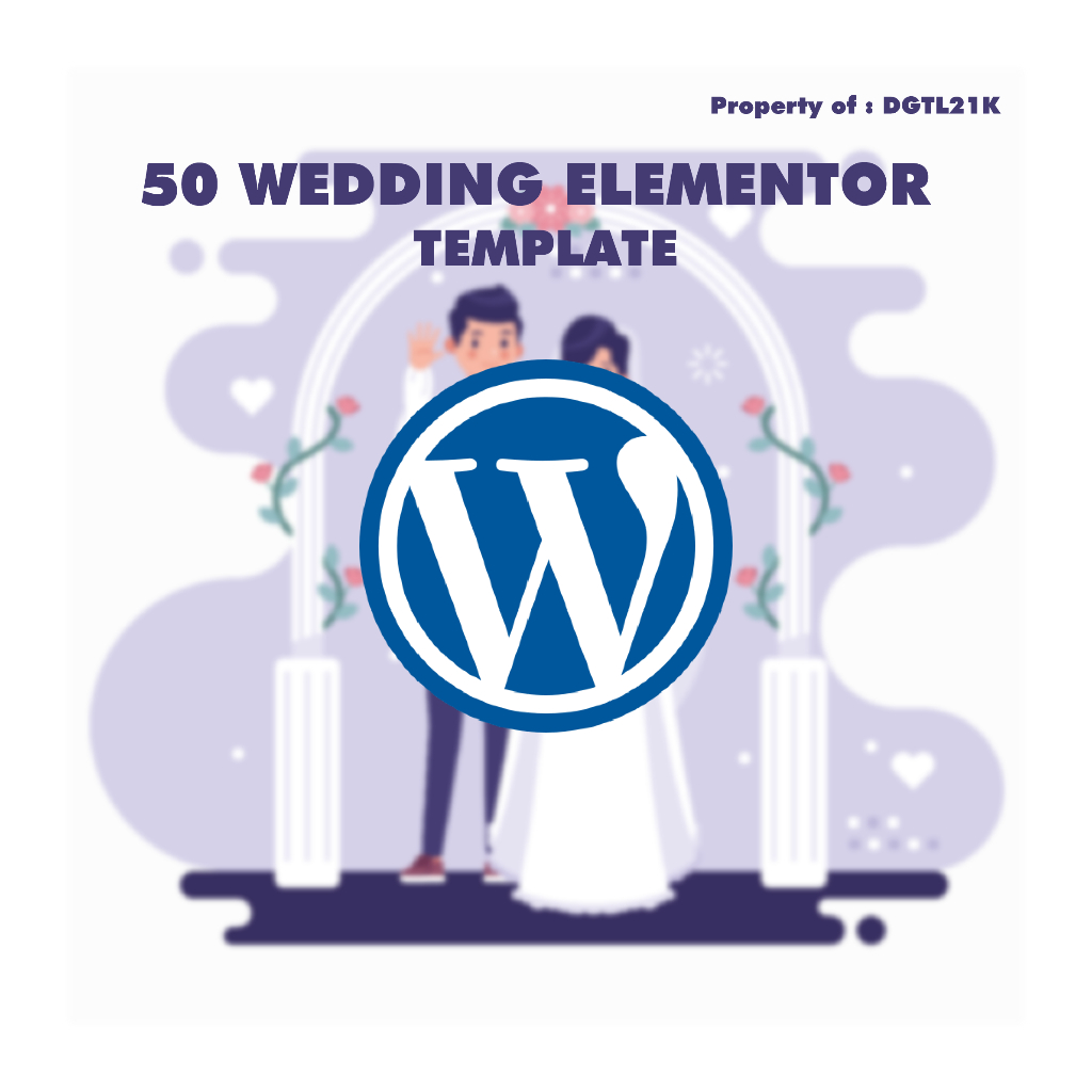 {TERMURAH} 50 TEMPLATES WEDDING ELEMENTOR LENGKAP TUTORIAL WORDPRESS