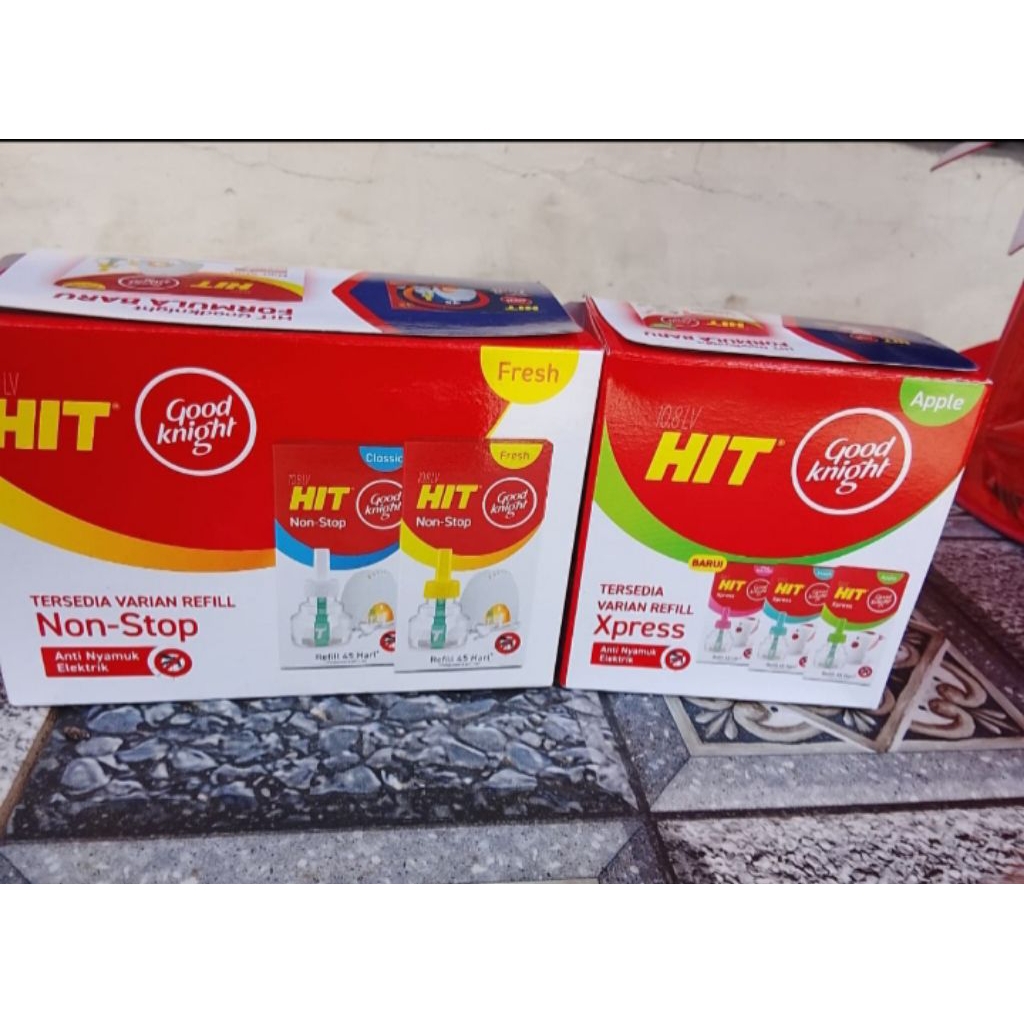 HIT elektrik - HIT Good Knight Express - HIT Good Knight Non Stop SET ALAT + REFILL
