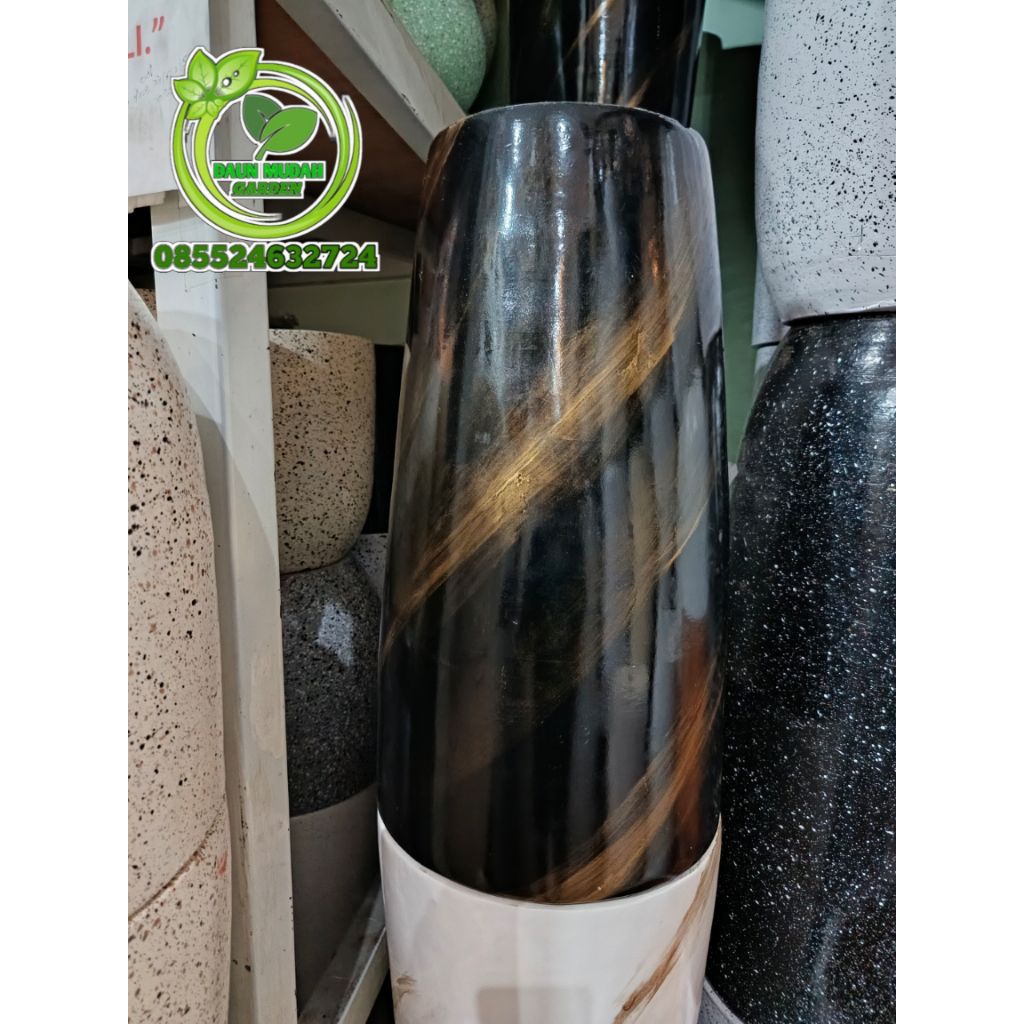 pot keramik tinggi 60cm