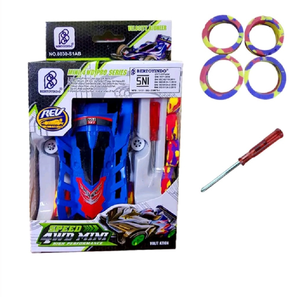 Mobil Balap Tamiya Kemasan Kardus S1AB Mainan Anak Mobil Tamiya 4WD Pro | Mobil Balap Tamiya Set Ber