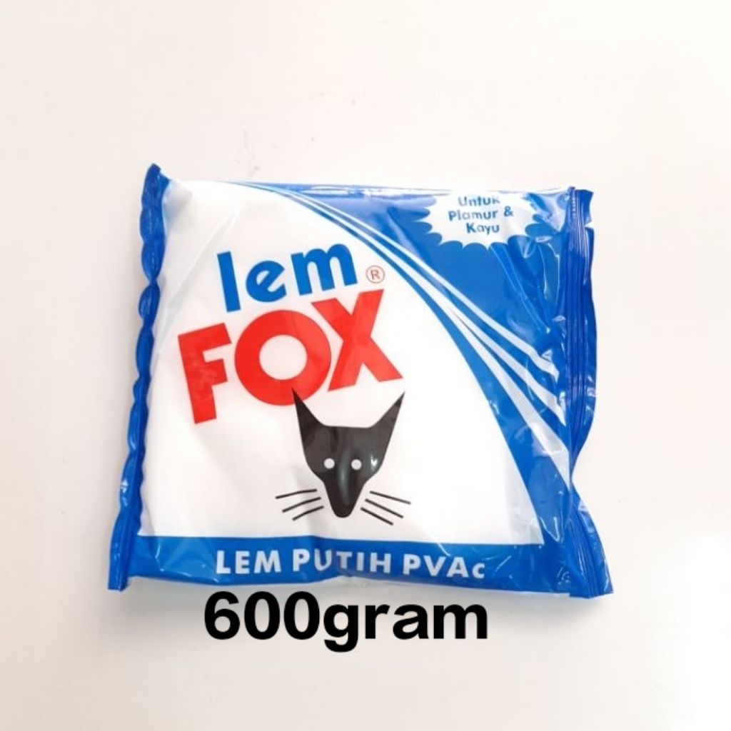 

lem kayu fox 600gram/pck